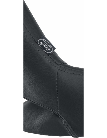 Tabouret de bar réglable pivotant en Polyuréthane Noir Métal Noir Kelran - 6