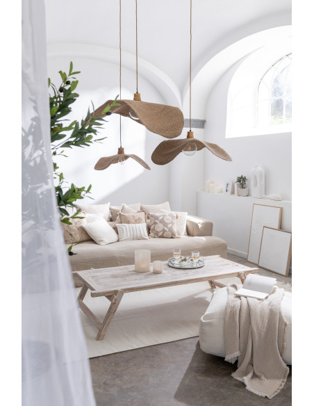 Suspension 75 cm en Jonc Naturel Moonj - 2