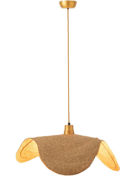 Suspension 75 cm en Jonc Naturel Moonj - 3