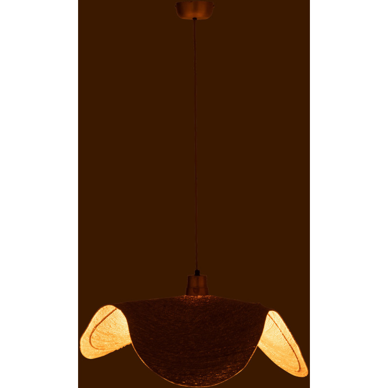 Suspension 75 cm en Jonc Naturel Moonj - 4