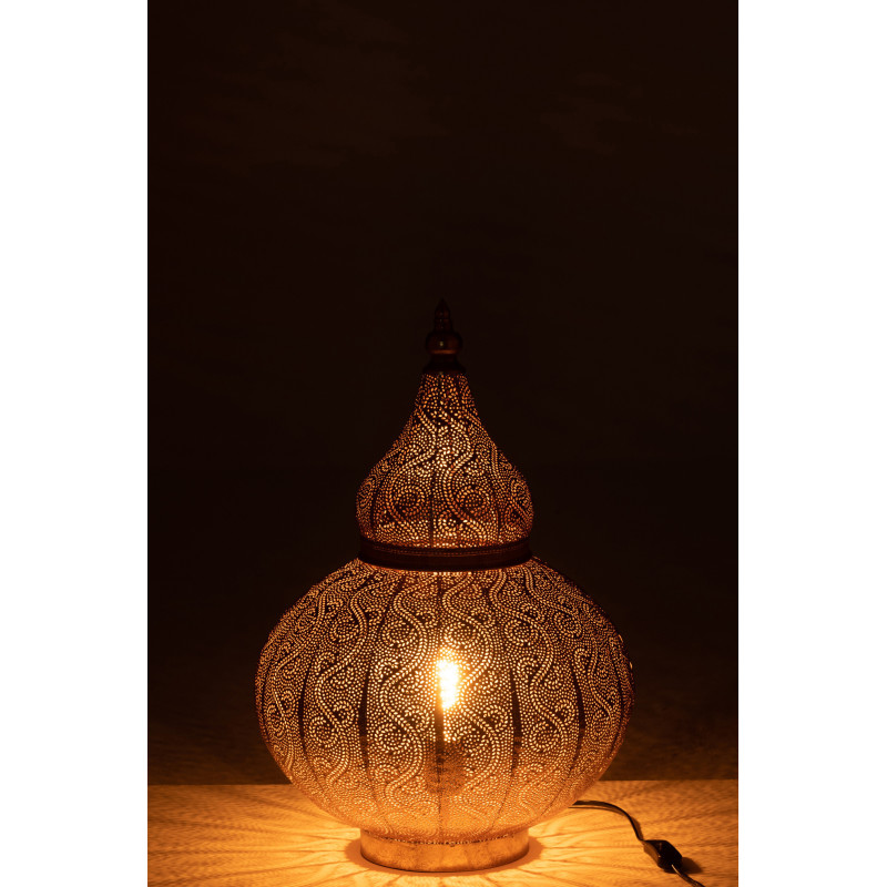 Lampe à poser Goutte en Métal Doré Aladin - 4