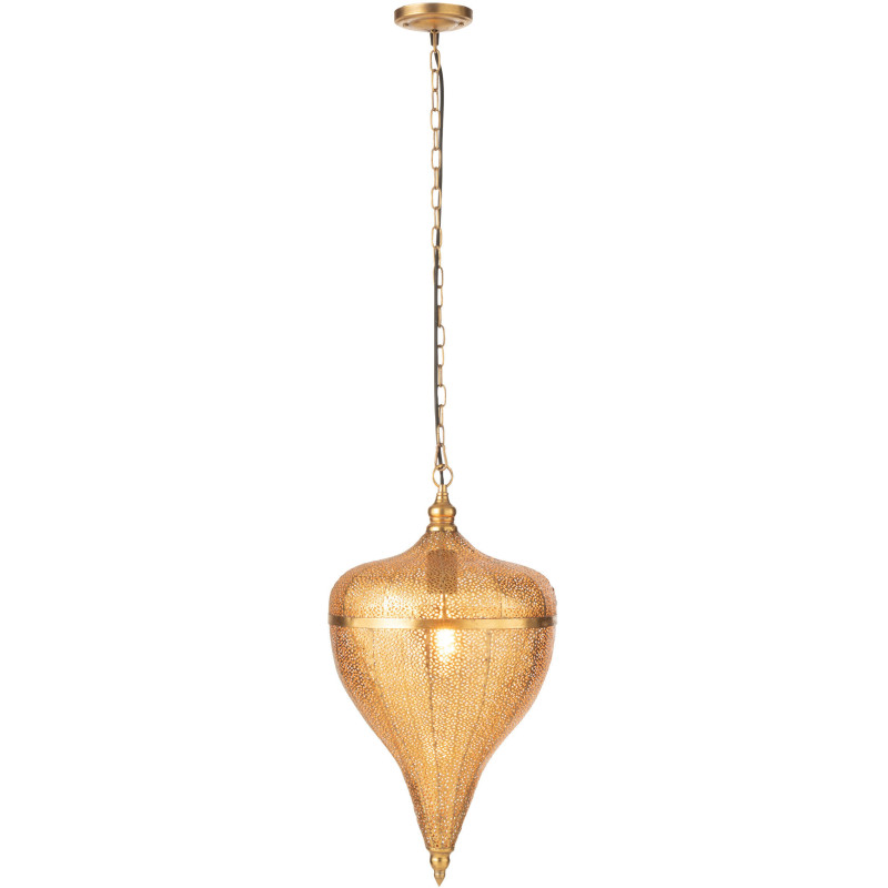 Suspension Goutte 30 cm en Métal Doré Aladin - 3