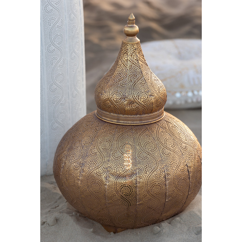 Lampe à poser Goutte XL en Métal Doré Aladin - 2