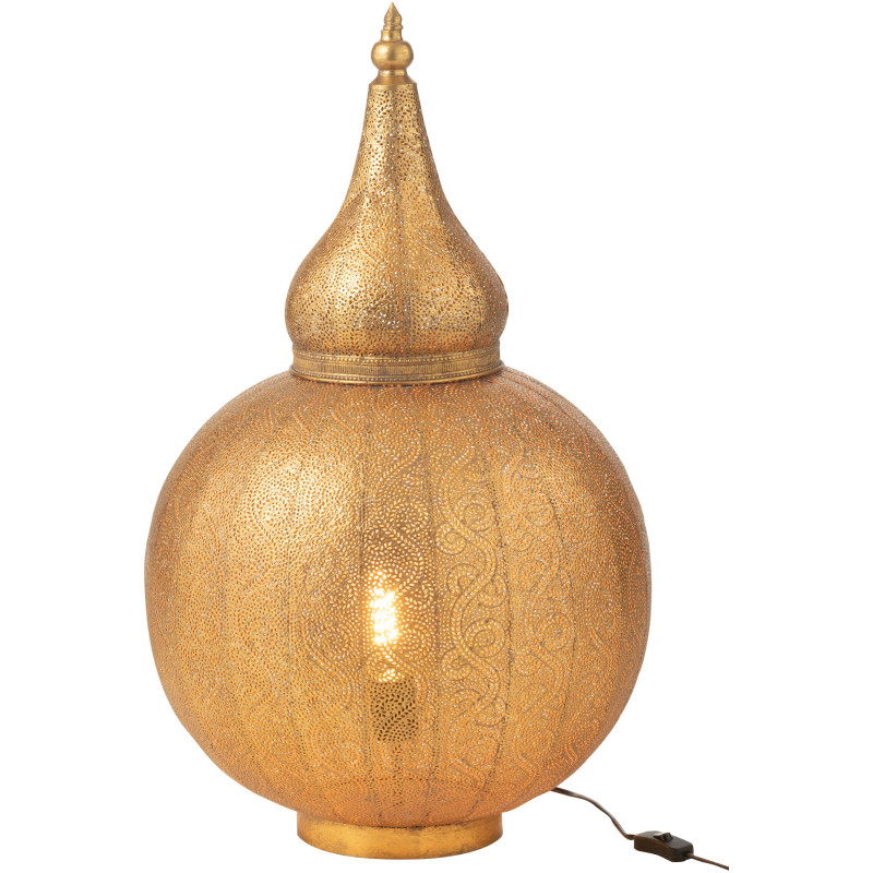 Lampe à poser Goutte XL en Métal Doré Aladin - 3