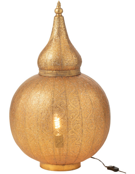 Lampe à poser Goutte XL en Métal Doré Aladin - 3