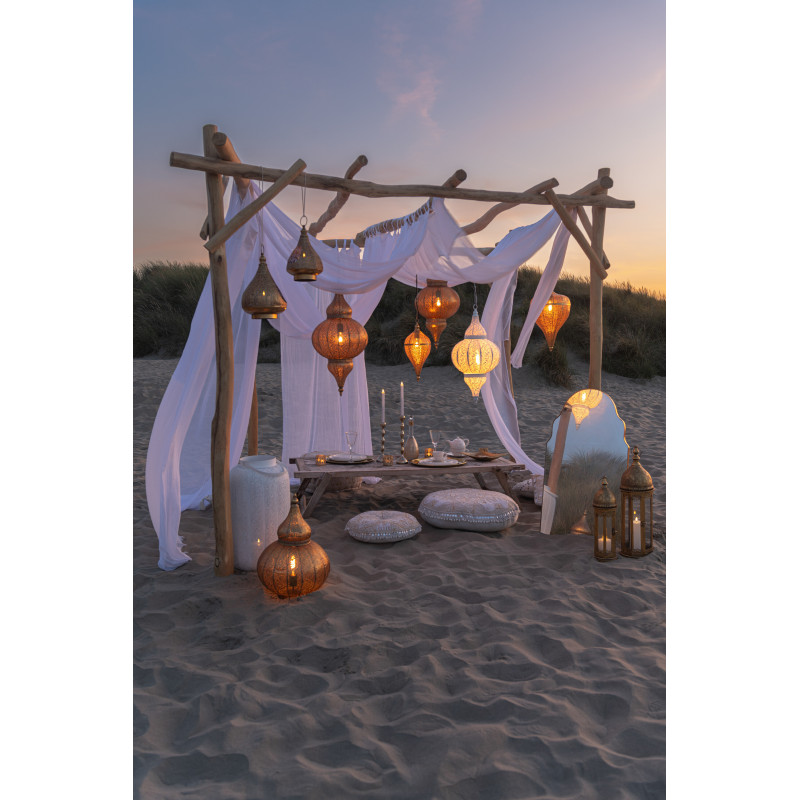 Suspension Goutte 25 cm en Métal Doré Aladin - 5