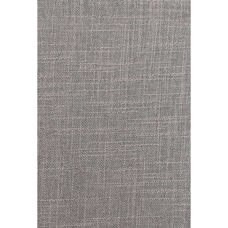 Tabouret de bar scandinave en Tissu Gris Bois de hêtre Naturel Norvyn - 4