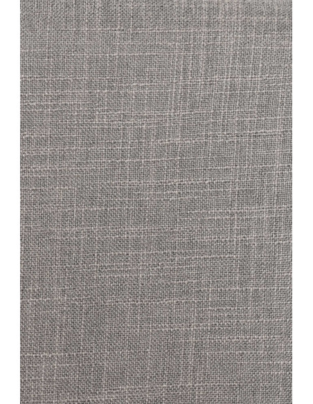 Tabouret de bar scandinave en Tissu Gris Bois de hêtre Naturel Norvyn - 4