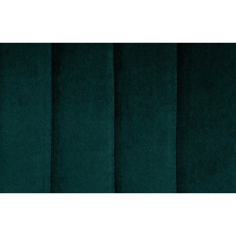 Tabouret de bar moderne en Velours Vert Métal Noir Wenlia - 4