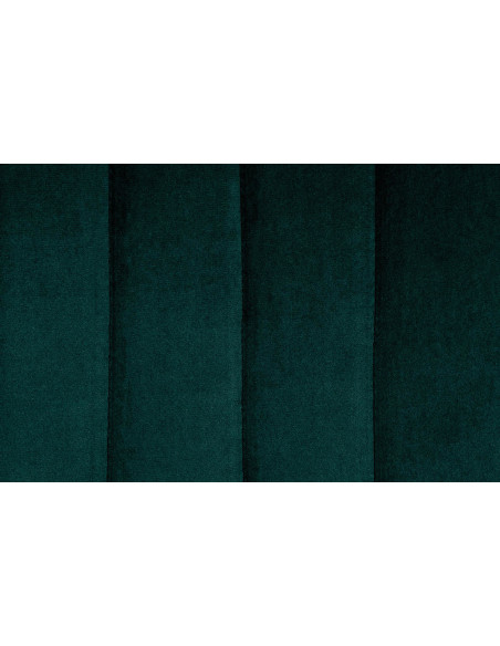 Tabouret de bar moderne en Velours Vert Métal Noir Wenlia - 4