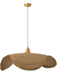 Suspension XL 95 cm en Jonc Naturel Moonj - 1