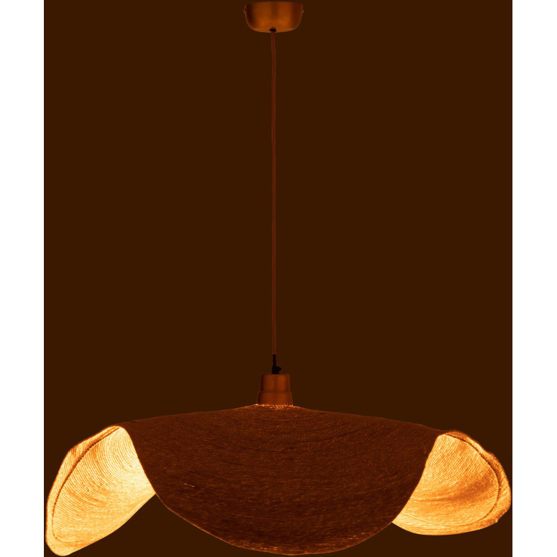Suspension XL 95 cm en Jonc Naturel Moonj - 4