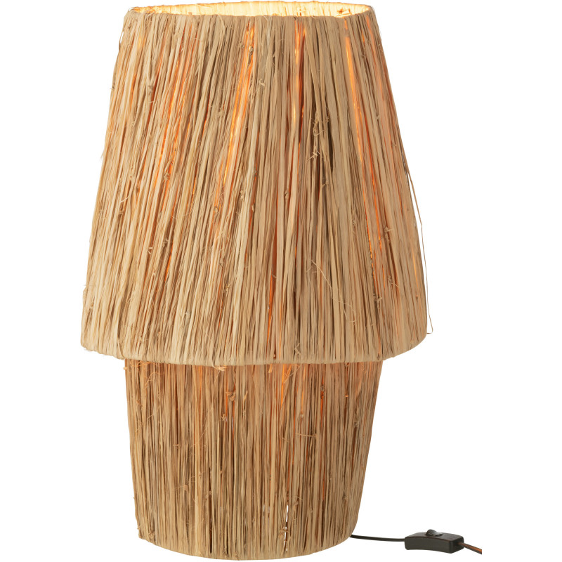 Lampe à poser en Herbiers marins Naturel Sara - 2