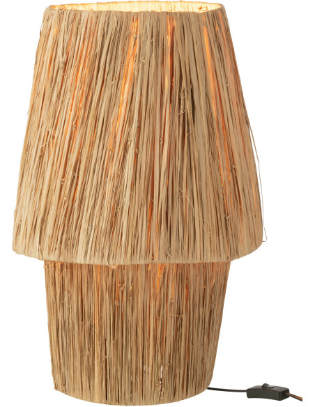 Lampe à poser en Herbiers marins Naturel Sara - 2