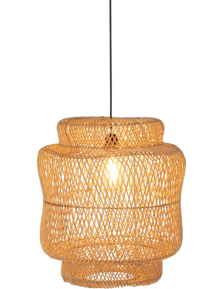Abat-jour pour suspension Original 40 cm en Rotin Naturel Rosa - 3