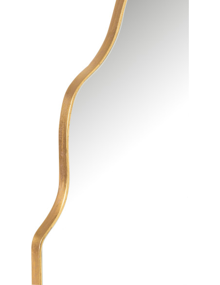 Miroir Mural Original en Bois Doré Noah - 3