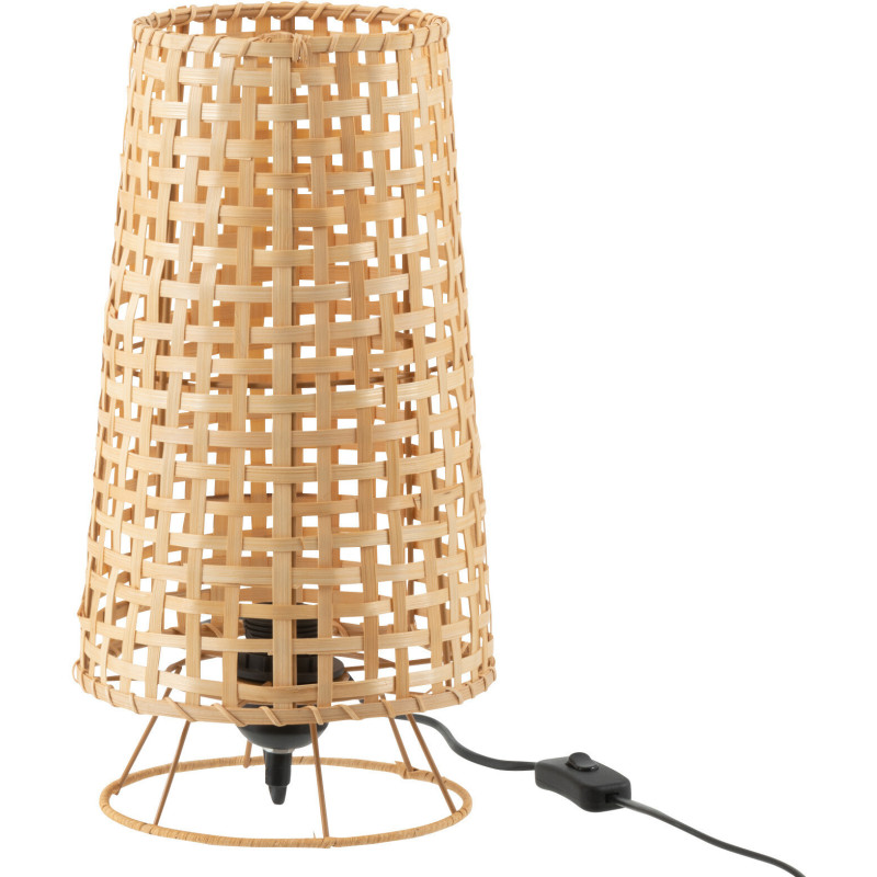 Lampe à poser en Rotin Naturel Léna - 1