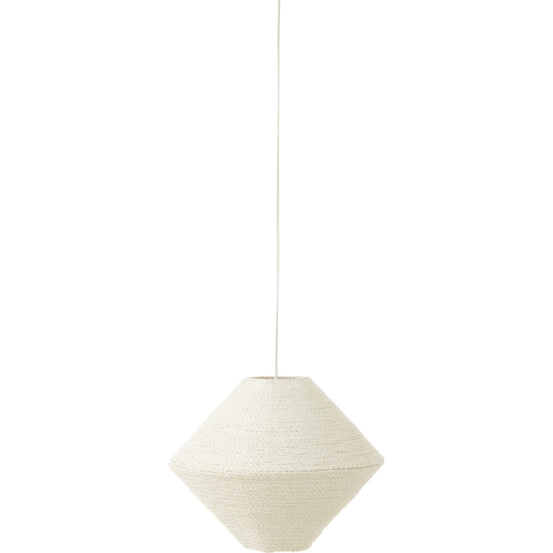 Suspension Soucoupe 40 cm en Raphia Naturel Neyla - 1