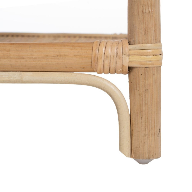 Étagère 3 niveaux en Rotin Naturel Ratan - 9