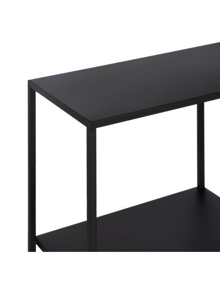 Étagère 4 niveaux en Métal Noir Square - 3