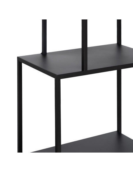 Étagère 4 niveaux en Métal Noir Square - 5