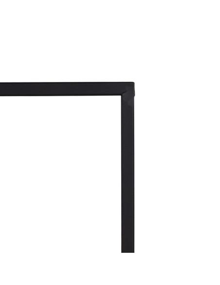 Étagère 4 niveaux en Métal Noir Square - 6