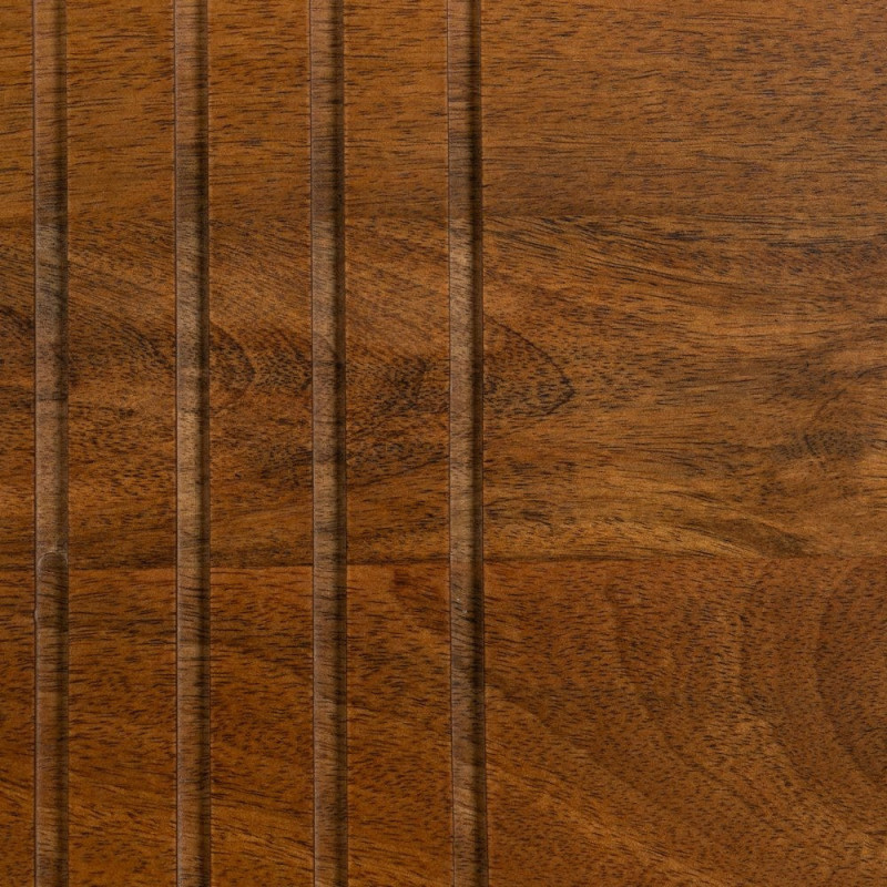 Table basse Rectangulaire en Bois de manguier Marron Métal Noir Abner - 5