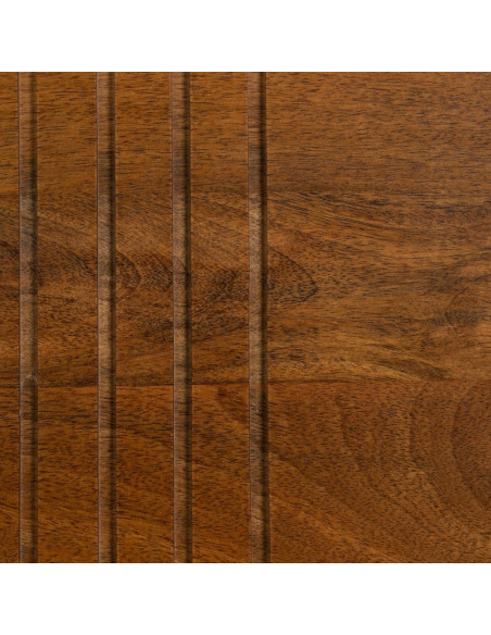 Table basse Rectangulaire en Bois de manguier Marron Métal Noir Abner - 5