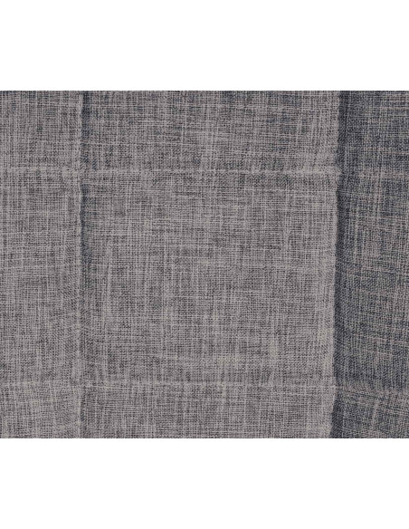 Chaise salle à manger moderne en Tissu Gris clair Métal Noir Maralys - 7