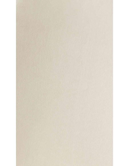 Chaise pivotante moderne en Velours Blanc crème Métal Noir Zelyra - 3