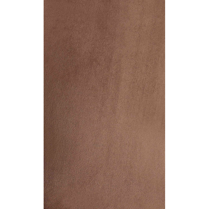 Chaise pivotante moderne en Velours Marron Métal Noir Zelyra - 3