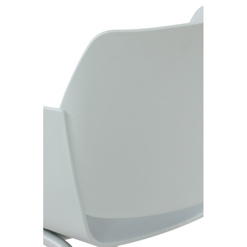 Fauteuil de table moderne en Polypropylène Turquoise Zoryane - 2