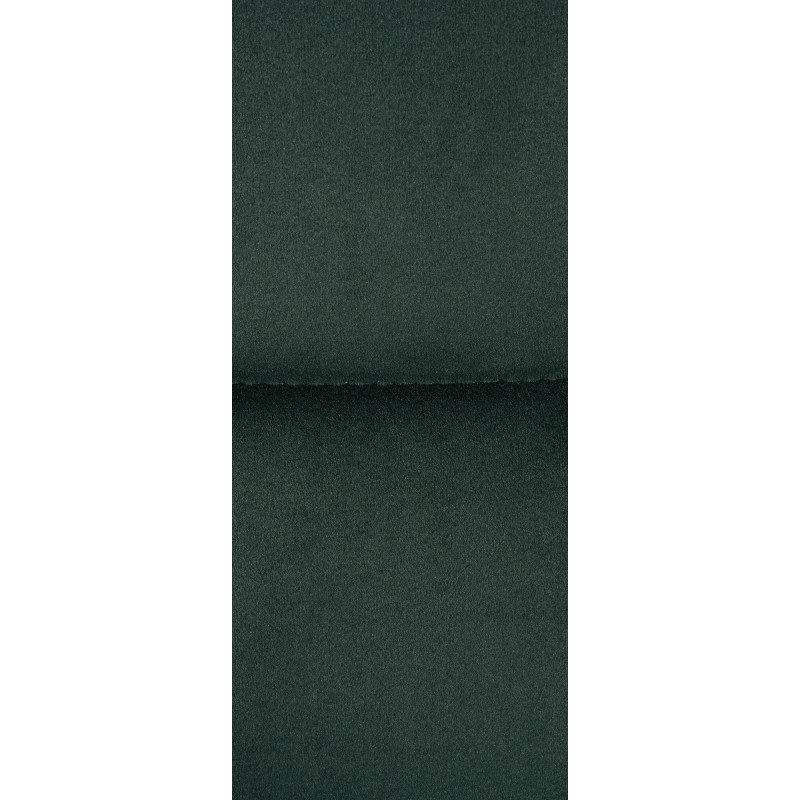 Tabouret de bar moderne chic en Velours Vert foncé Métal Blanc Roman - 5