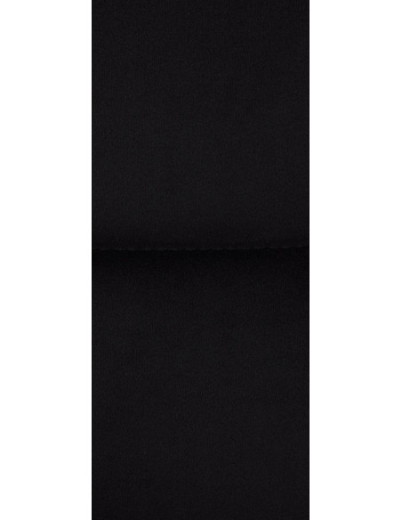 Tabouret de bar moderne chic en Velours Noir Métal Blanc Roman - 3