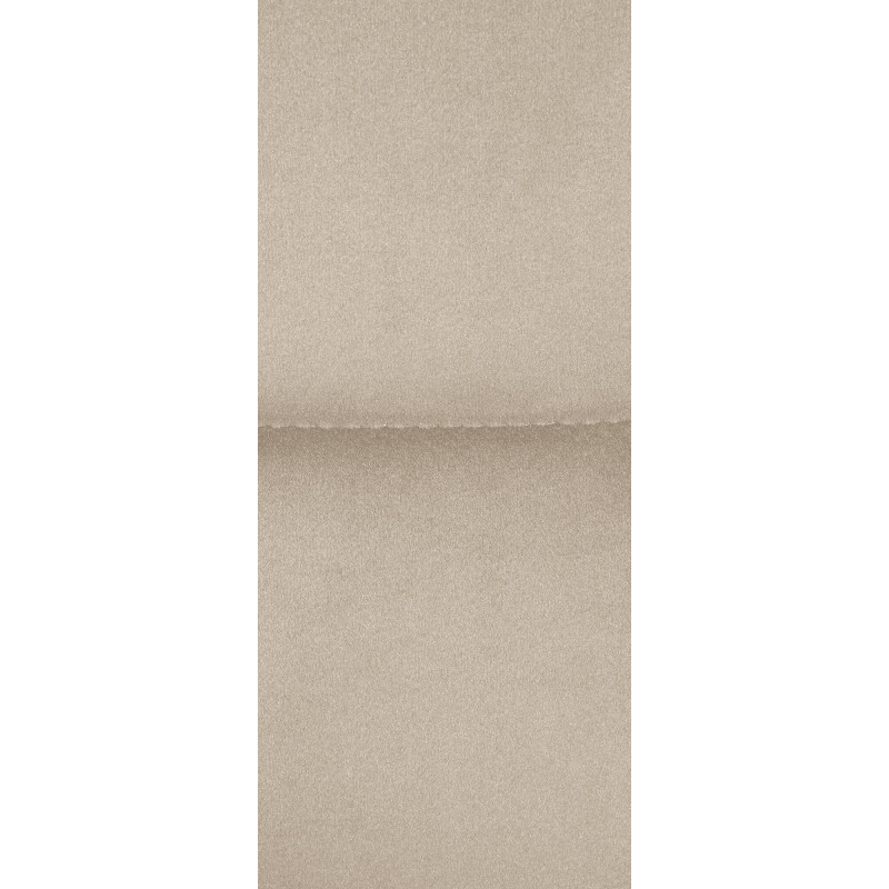 Tabouret de bar moderne chic en Velours Blanc crème Métal Blanc Roman - 5