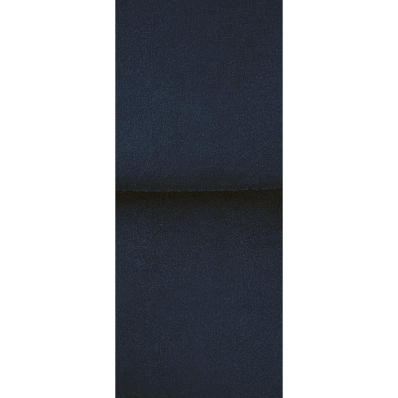 Tabouret de bar moderne chic en Velours Bleu Métal Blanc Roman - 5