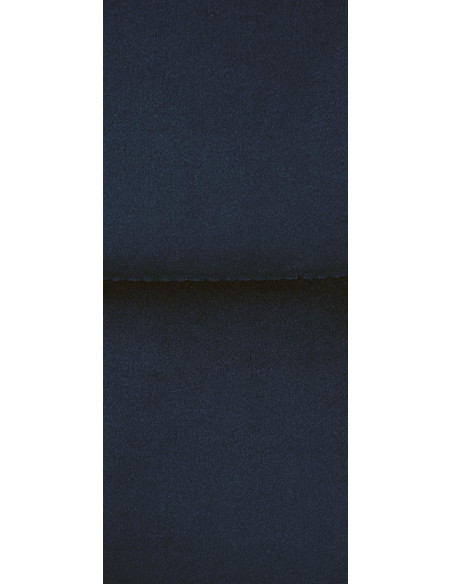 Tabouret de bar moderne chic en Velours Bleu Métal Blanc Roman - 5