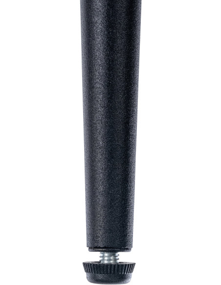 Chaise salle à manger moderne en Tissu Vert clair Métal Noir Maralys - 8