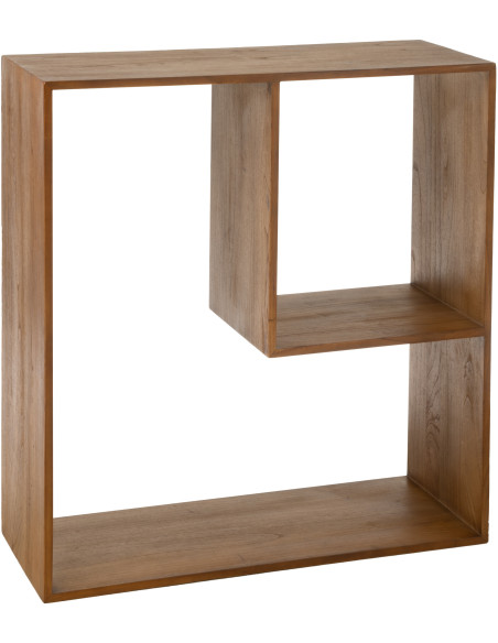 Étagère murale bord de mer 4 niches en Papier mâché Blanc Flint - 6