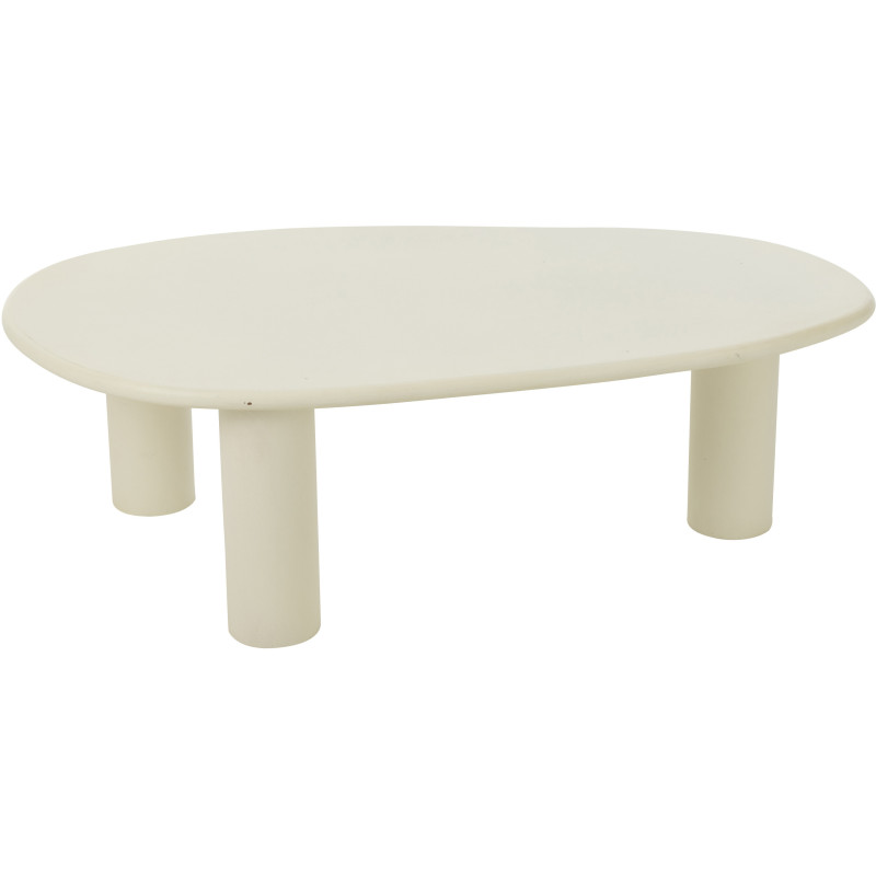 Grande Console moderne Rectangulaire 1 étagère en Bois recyclé Métal Noir Kalyar J-Line - 3