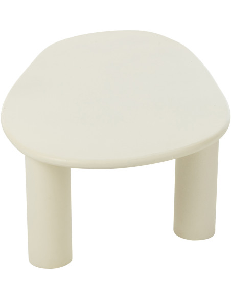 Grande Console moderne Rectangulaire 1 étagère en Bois recyclé Métal Noir Kalyar J-Line - 4