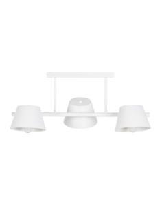 Plafonnier 3 lampes en Métal Blanc Xylia - 2