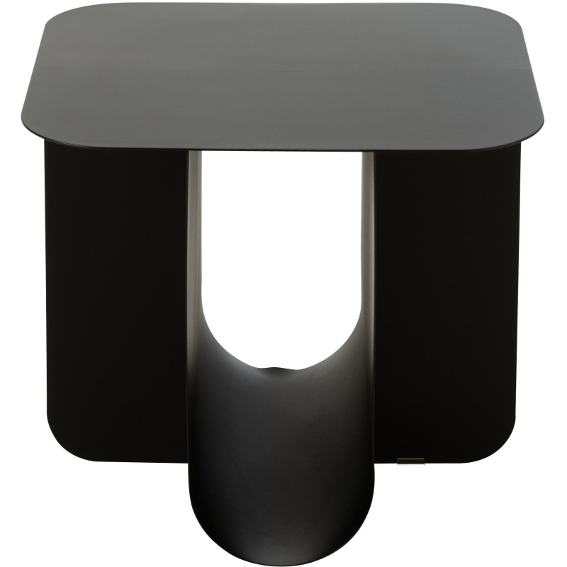 Table basse design Porte revues Rectangulaire en Métal Beige Arthéo - 3