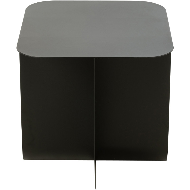 Table basse design Porte revues Rectangulaire en Métal Beige Arthéo - 4