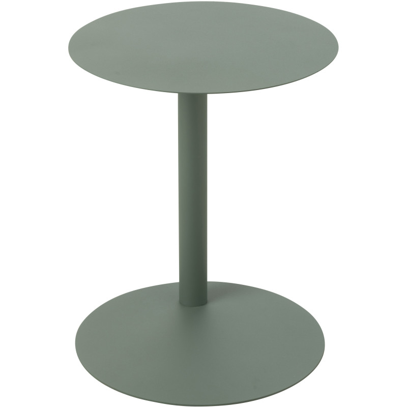 Chevet Japandi arrondi 1 tiroirs en Bois de pin Naturel Kaori - 3