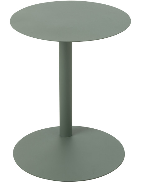 Chevet Japandi arrondi 1 tiroirs en Bois de pin Naturel Kaori - 3