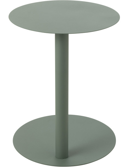 Chevet Japandi arrondi 1 tiroirs en Bois de pin Naturel Kaori - 5