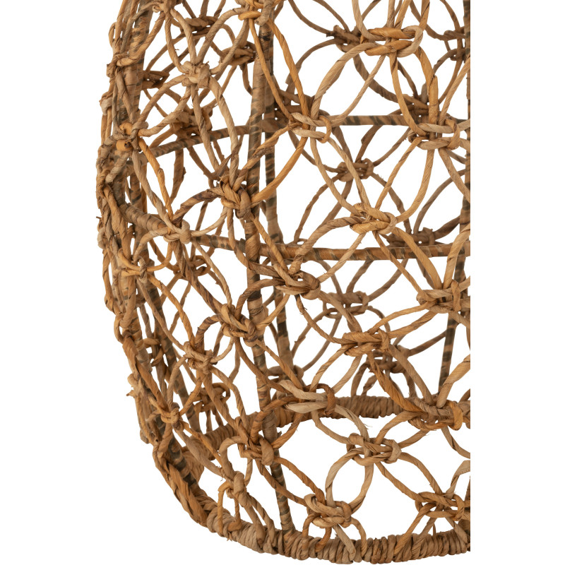 Bout de canapé design Rond en Métal Beige Arthéo - 3