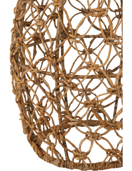 Bout de canapé design Rond en Métal Beige Arthéo - 3