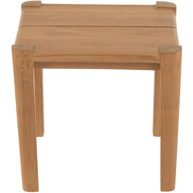 Chevet moderne 1 porte 1 tiroir en Bois Naturel Cannage Métal Noir Elbe - 4